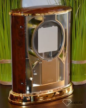 Zegar kominkowy złoty marmurek Rhythm 4SG724WS06 Idealny pomysł na prezent na rocznicę Ślubu będzie pamiątką na lata. Zegary kominkowe (6).JPG