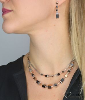 Kolczyki damskie Swarovski Coeur De Lion z onyksem i hematytem 5008211631 wpisują się w obowiązujące trendy i wyglądają niezwykle efektownie jak dodatek do wielu stylizacji (6).JPG