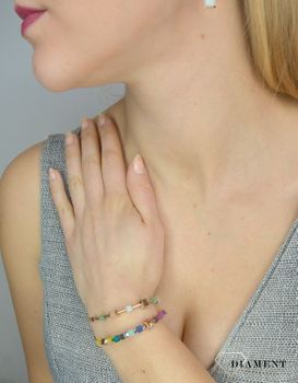 Bransoletka damska Coeur De Lion 5009301500 hematyt, tygrysie oko. Ponadczasowa bransoletka damska Coeur de Lion w pięknych kolorach to idealny pomysł na prezent dla kobiety (6).JPG