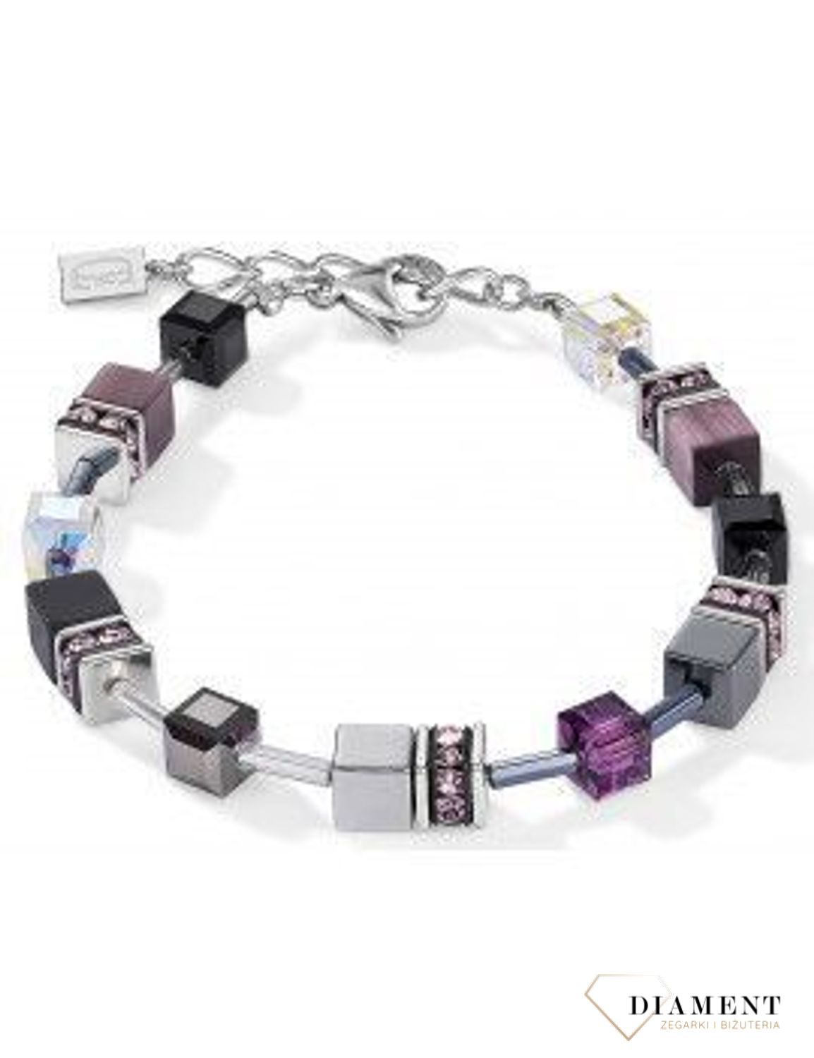 Piękna bransoletka damska Coeur de Lion ozdobiona kryształami Swarovski® to idealny pomysł na prezent dla kobiety oraz jako dodatek do wielu stylizacji.3.jpg