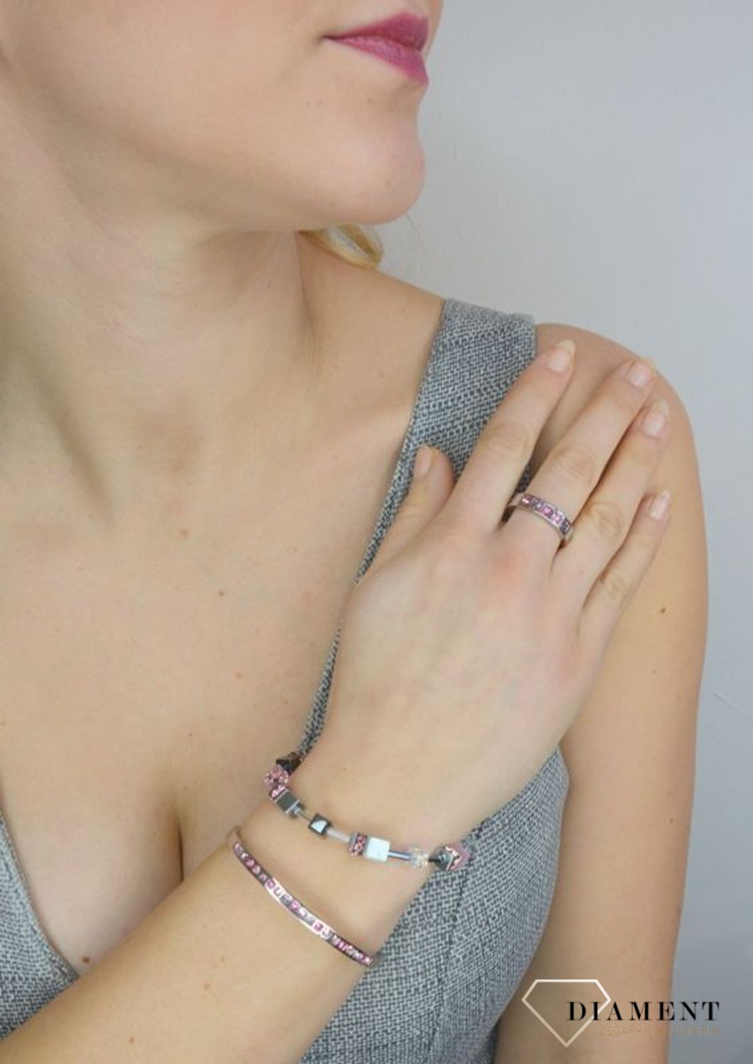 Bransoletka damska Swarovski Coeur De Lion 5011301914 Z elegancką bransoletką Coeur de Lion (1).jpg