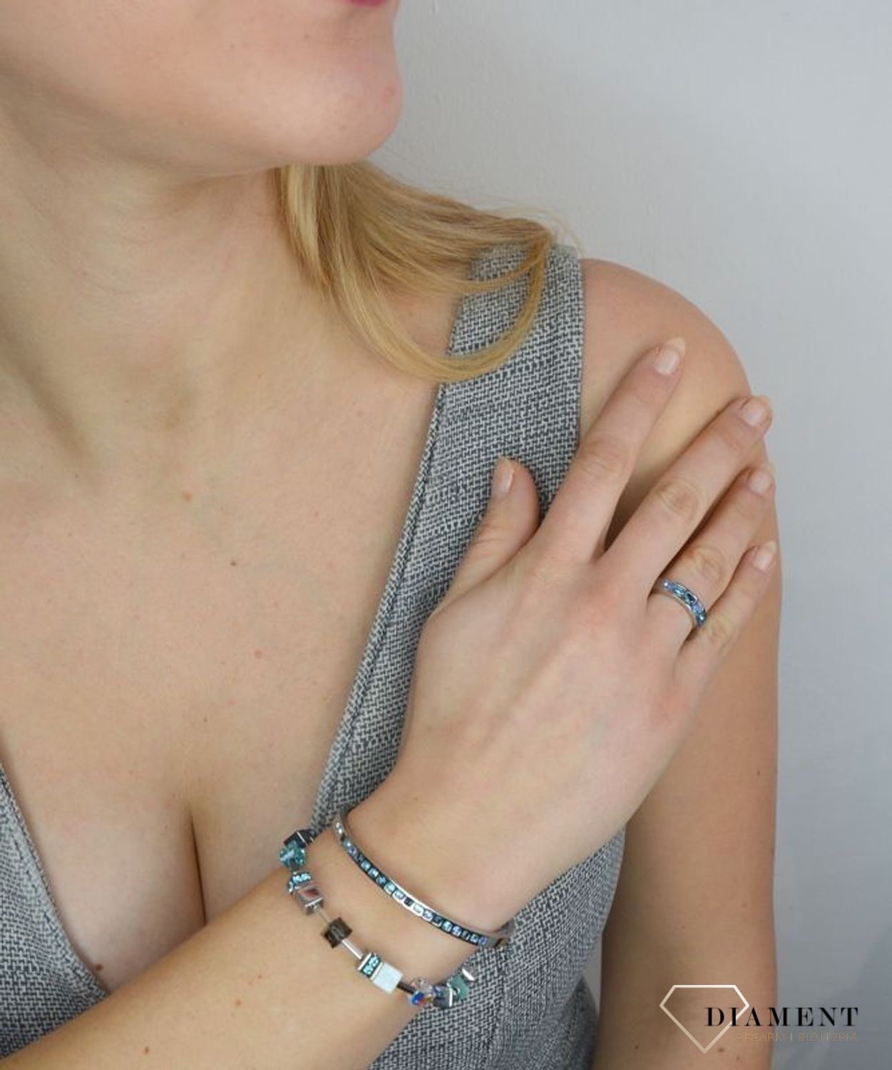 Bransoletka damska Swarovski Coeur De Lion 5011302014 Z elegancką bransoletką Coeur de Lion.jpg