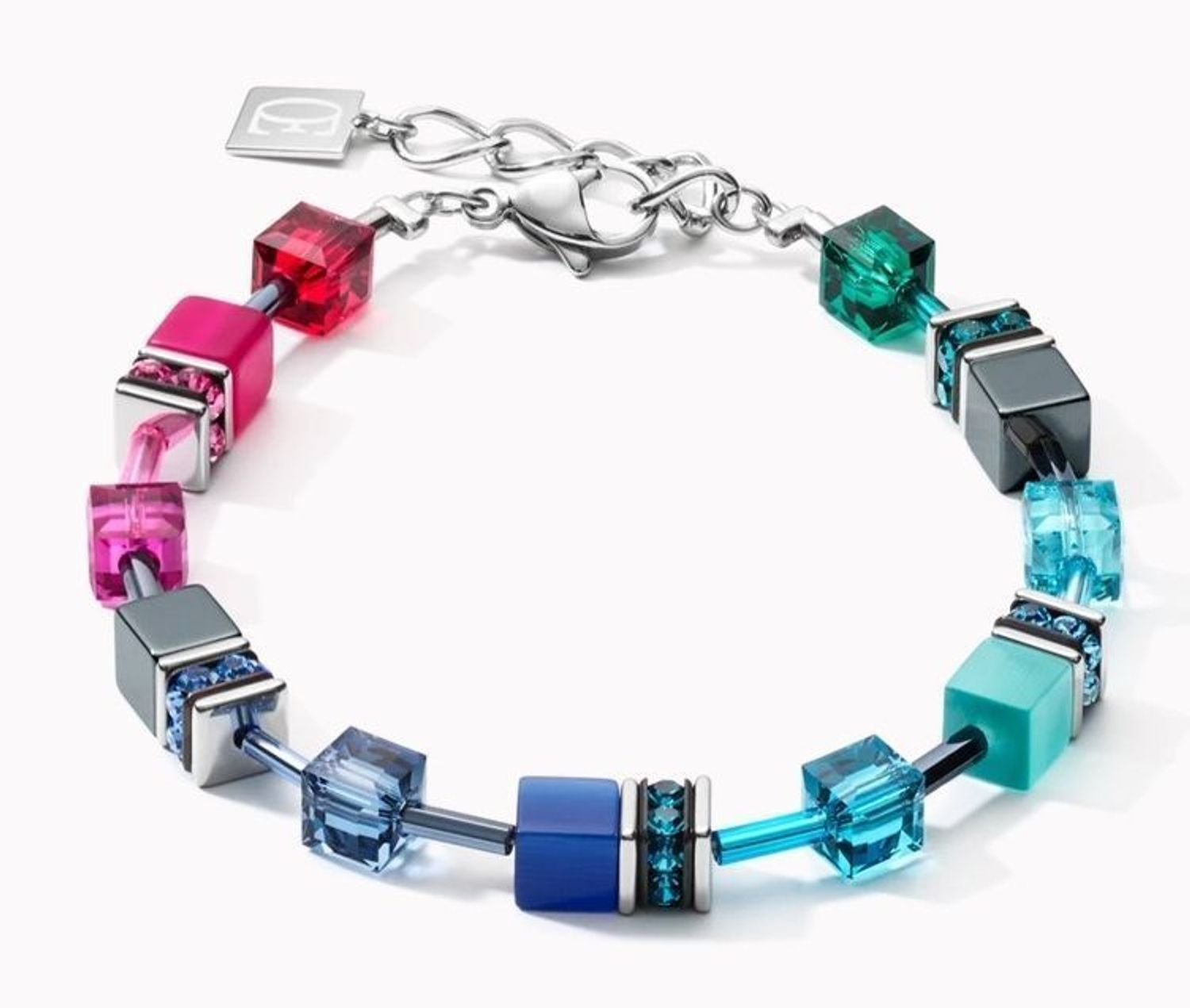 Bransoletka damska Swarovski Coeur De Lion 'Bajkowa tęcza' 5012301520.jpg