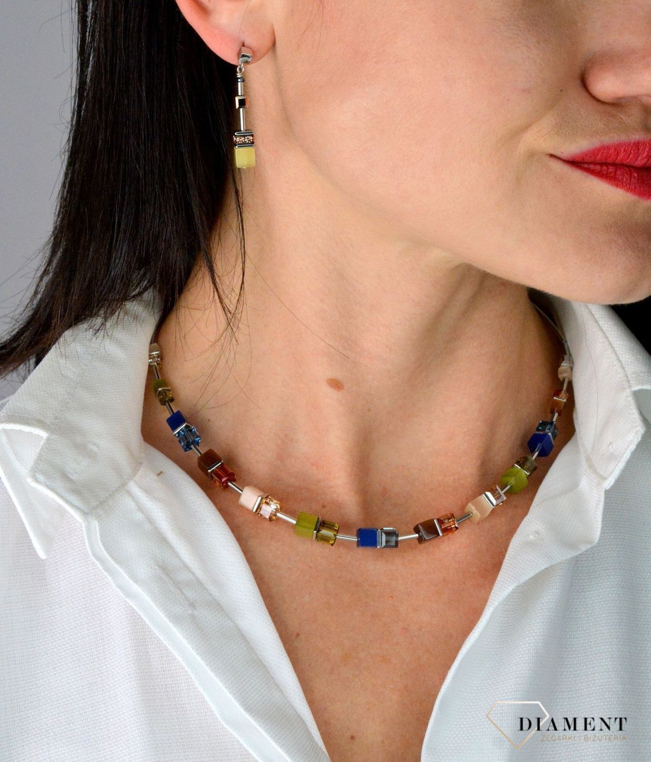 Naszyjnik damski Swarovski Coeur De Lion Kolorowy 5020100750.jpg