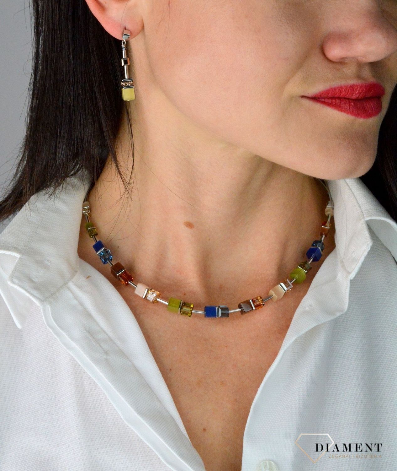 Naszyjnik damski Swarovski Coeur De Lion Kolorowy 5020100750.jpg