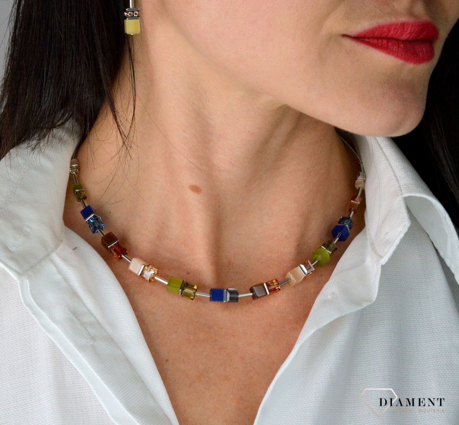 Naszyjnik damski Swarovski Coeur De Lion Kolorowy 5020100750.jpg