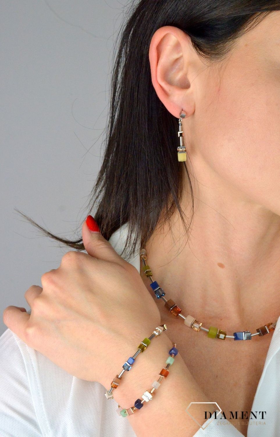 Bransoletka damska Swarovski Coeur De Lion Kolorowa 5020300750.jpg