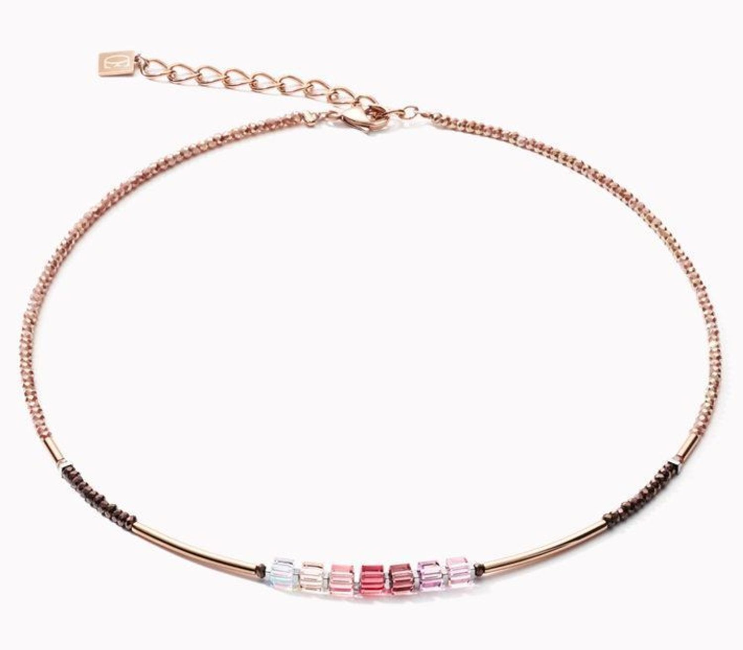 Naszyjnik damski Swarovski Coeur De Lion Różowa lilia 5027101927.jpg