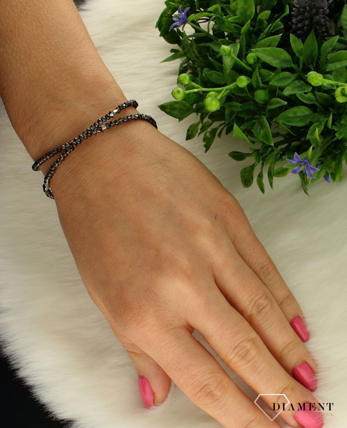 Bransoletka damska Swarovski brązowe kryształy Coeur De Lion 5033301200. COEUR DE LION to nowy koncept biżuterii, wykonanej ręcznie, przy użyciu naturalnych kamieni oraz wysokiej jakości materiałów kryształami.jpg