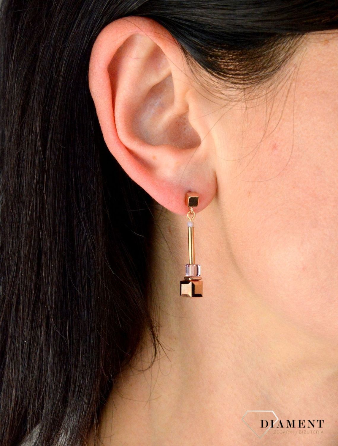 Kolczyki damskie Swarovski Coeur De Lion Lilia 5042210829 (2).jpg