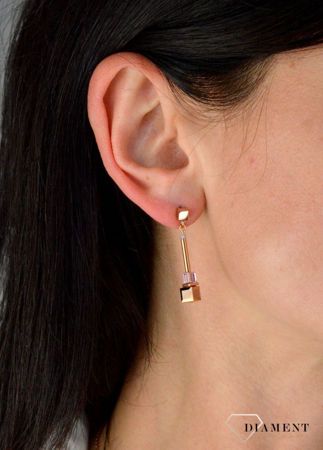 Kolczyki damskie Swarovski Coeur De Lion Lilia 5042210829 (2).jpg