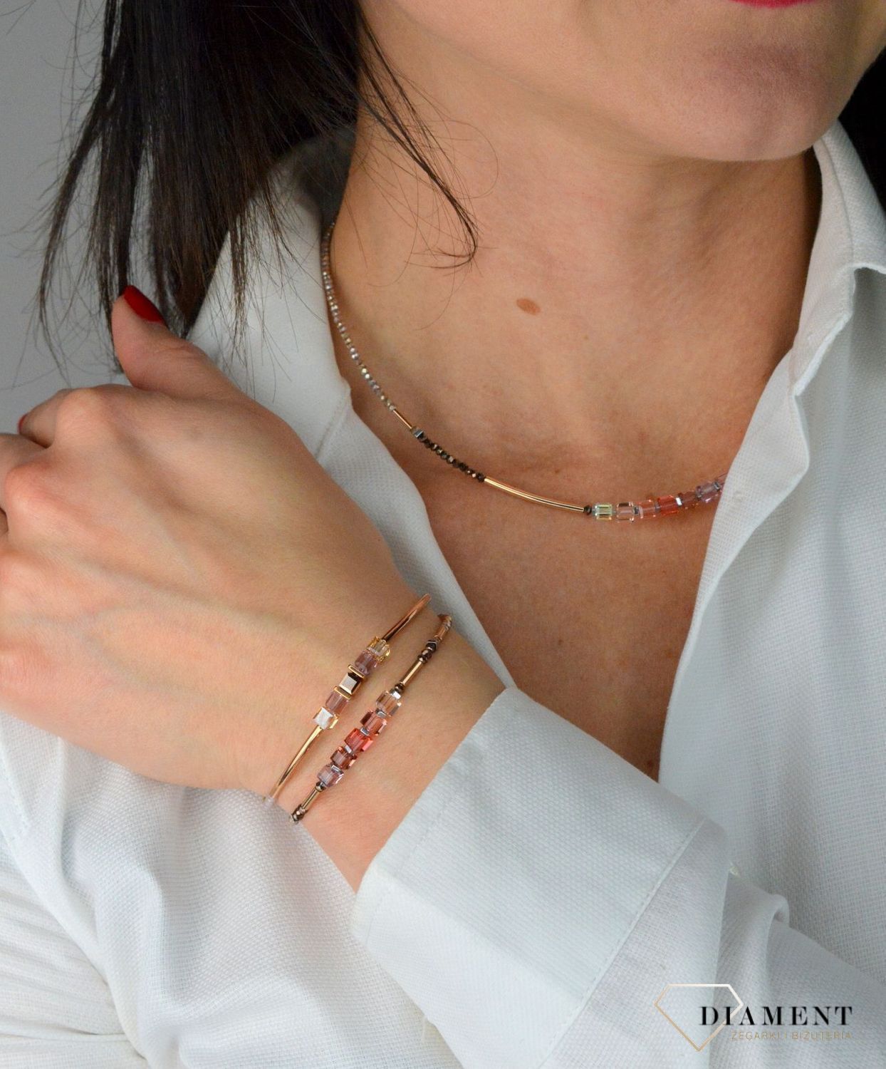 Bransoletka damska Swarovski Coeur De Lion Lilia 5042300829.jpg