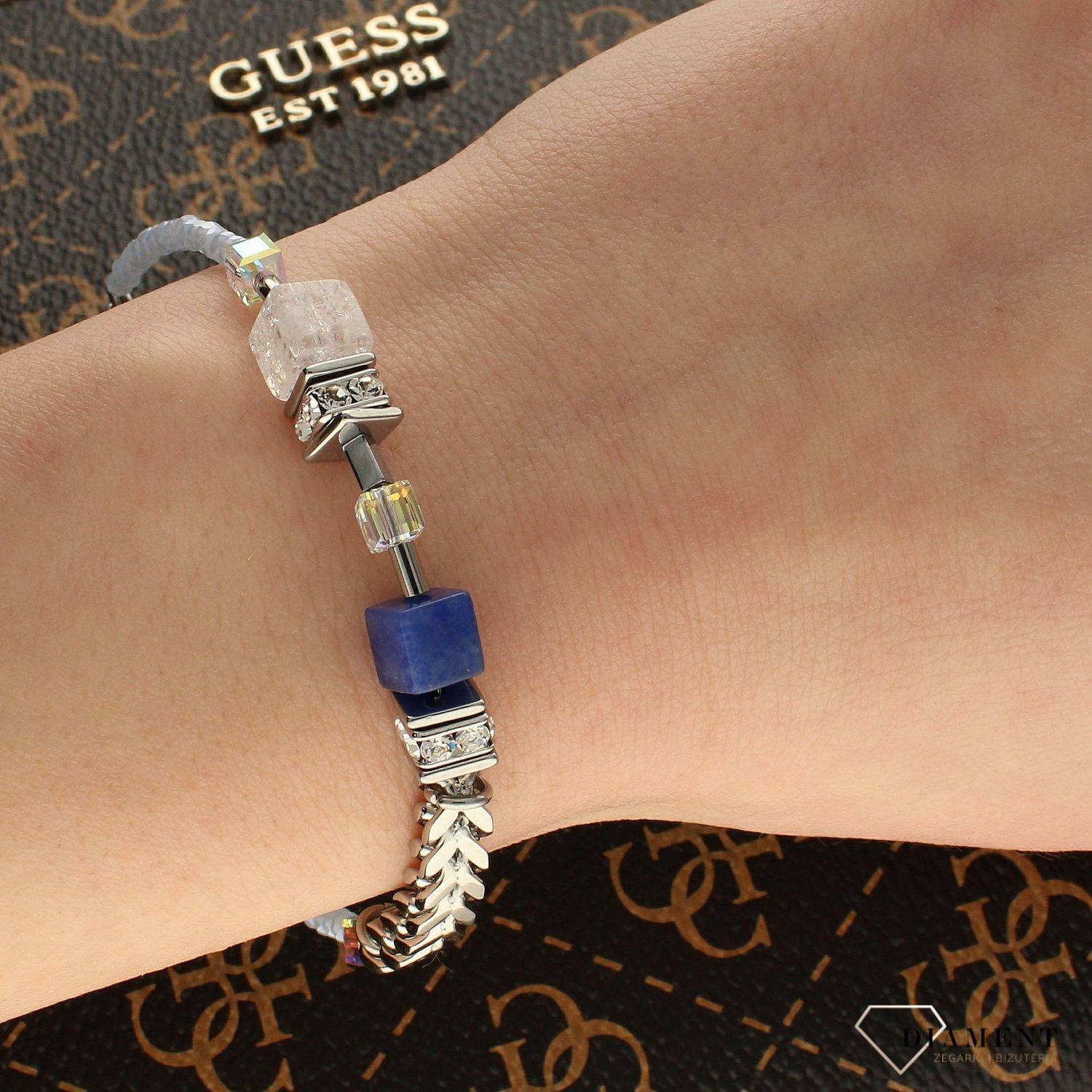 Bransoletka damska Coeur De Lio z kryształami Swarovskiego 5085300720w.jpg