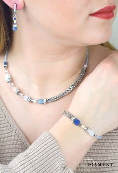 Bransoletka damska Coeur De Lio z kryształami Swarovskiego 5085300720. Miłośnicy biżuterii pokochają ten oszałamiający wzór, który doda odrobinę ekstrawagancji każdemu strojow (4).JPG