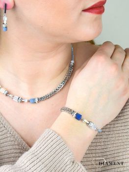 Bransoletka damska Coeur De Lio z kryształami Swarovskiego 5085300720. Miłośnicy biżuterii pokochają ten oszałamiający wzór, który doda odrobinę ekstrawagancji każdemu strojow.JPG