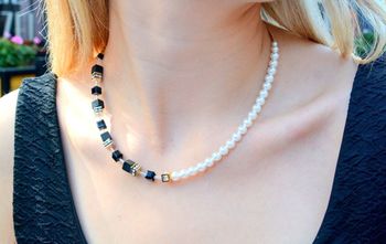 Naszyjnik damski Coeur De Lion GeoCUBE Precious Fusion Pearls 508610-1316 (1).JPG