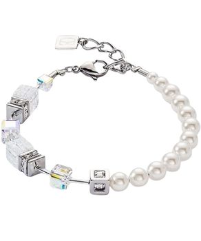 Bransoletka damska Coeur De Lion GeoCUBE® 508630-1400 perły Swarovski® kryształ górski damskie.jpg