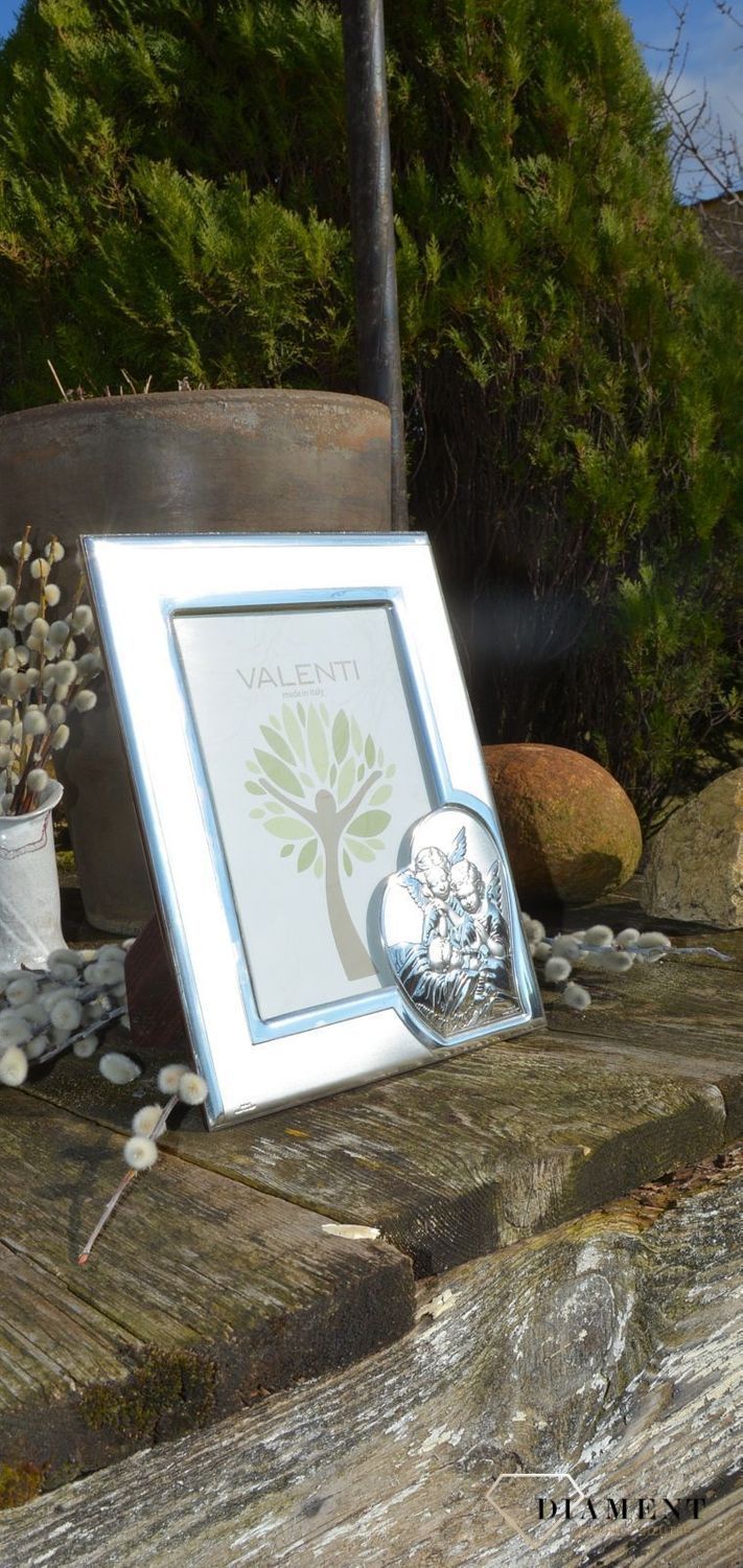 Wyjątkowa ramka na zdjęcie z aniołkami nad dzieciątkiem w serduszku. Piękna i niezapomniana pamiątka z okazji narodzin, chrztu, roczku, kolejnych urodzin (3).JPG