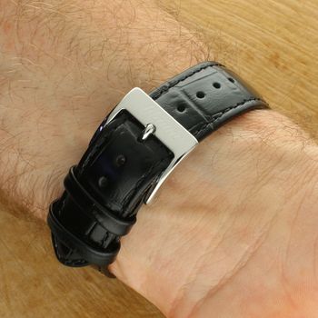 Zegarek Męski Automatyczny 40 mm – Szara Tarcza, Skórzany Pasek, Sellita SW200-1 (1).jpg