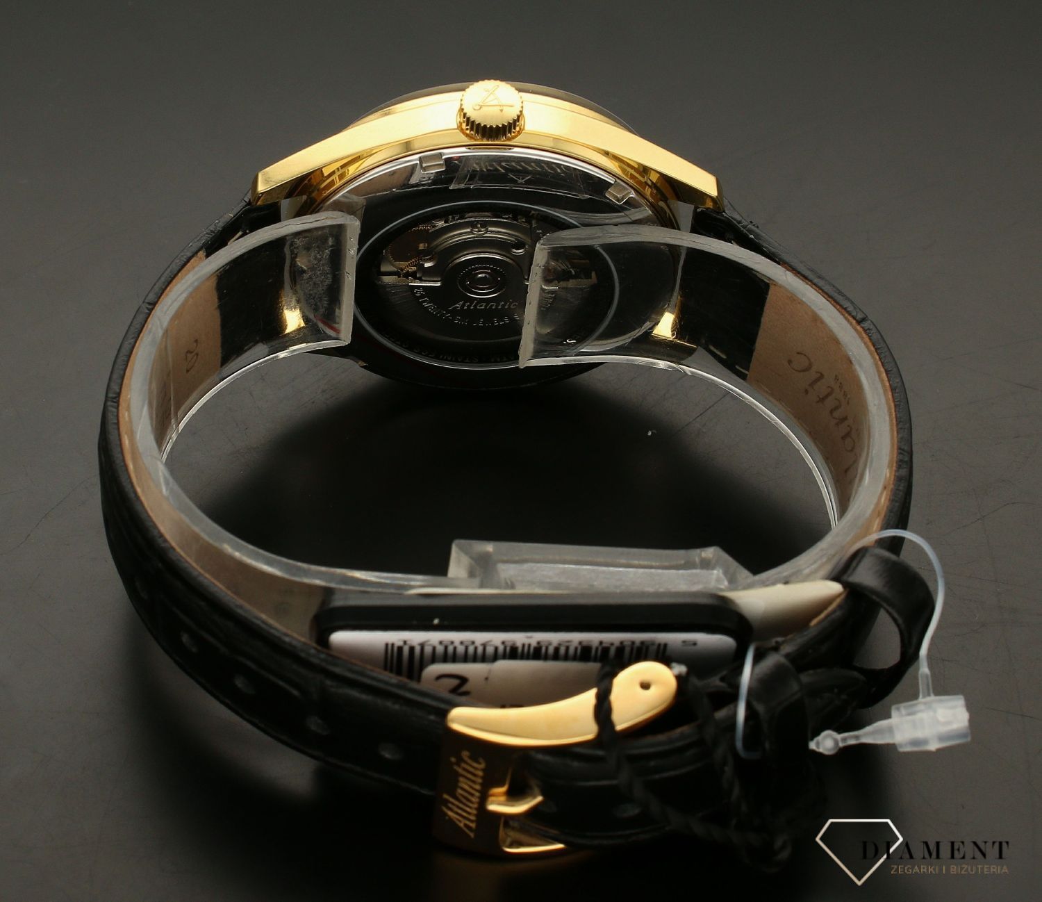 Zegarek damski Atlantic 51752.45.69G z linii Worldmaster wyposażony jest w mechanizm automatyczny, który gromadzi energię dzięki wahnikowi. Naturalne ruchy reki powodują obroty wahnika.webp