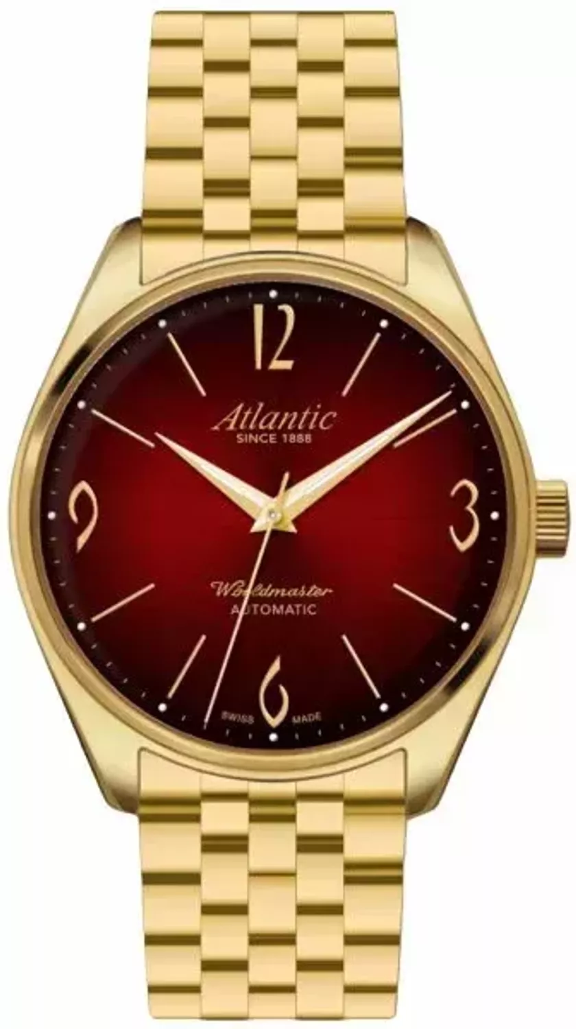 Zegarek damski Atlantic 51752.45.99GM z linii Worldmaster wyposażony jest w mechanizm automatyczny, który gromadzi energię dzięki wahnikowi. Naturalne ruchy reki powodują obroty wahnika.webp