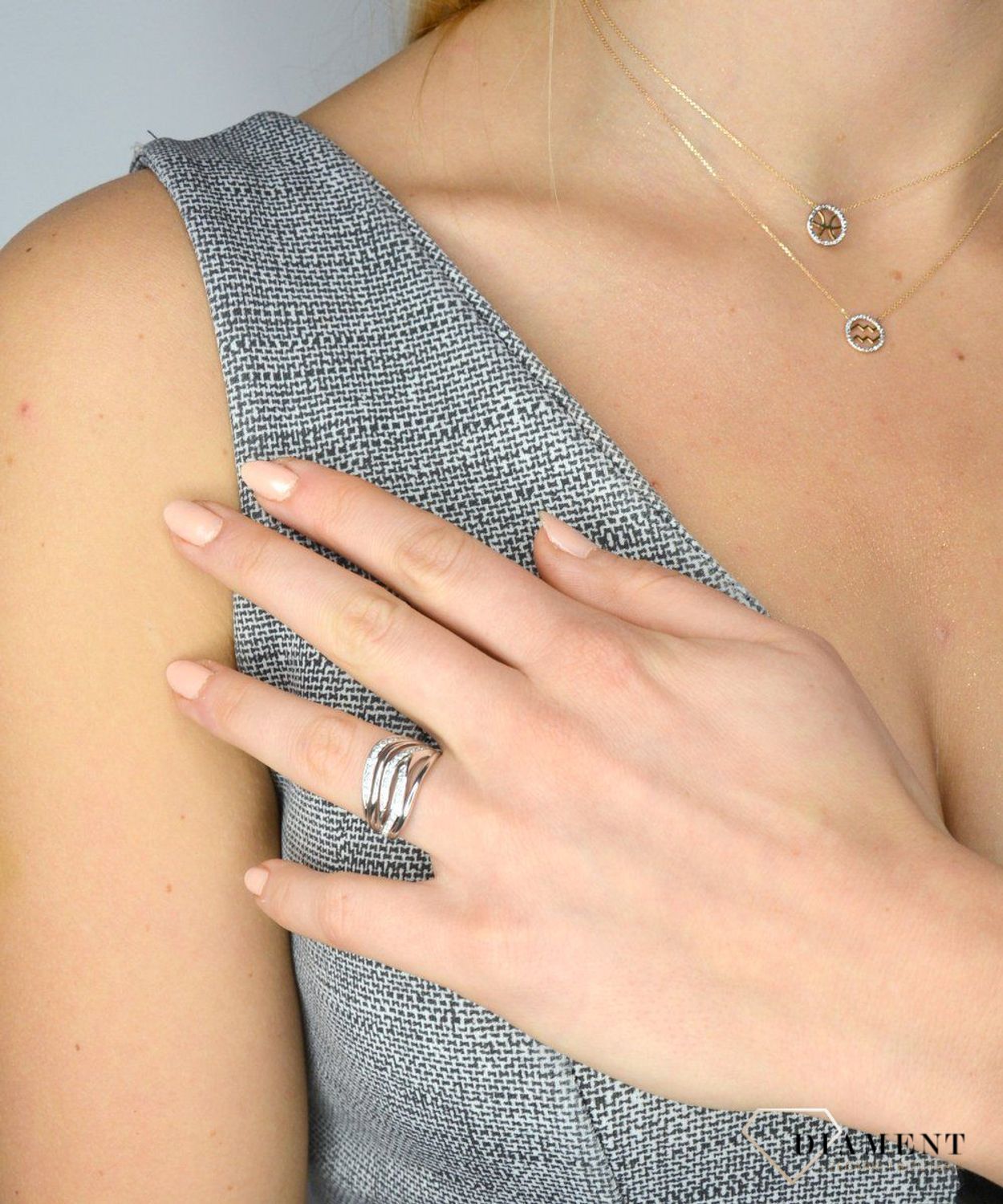 Pierścionek złoty DIAMENT białe złoto i diament HSI2 0,44ct44.jpg