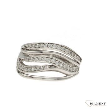 Pierścionek złoty DIAMENT białe złoto i diament HSI2 0,44ct44.jpg