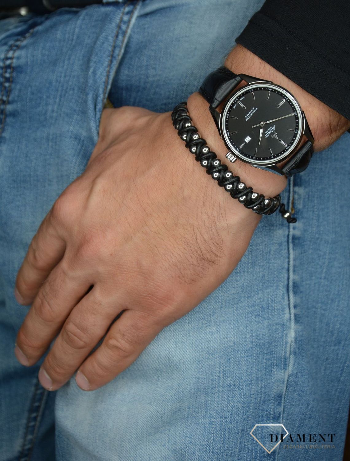 Zegarek męski Atlantic Worldmaster 52759.41.61S 'Czarny automat'.jpg