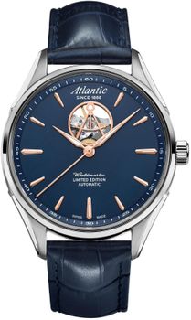 Zegarek męski Atlantic Worldmaster Open Heart Limited Edition 52780.41.51R – limitowana edycja, granatowy pasek.jpg