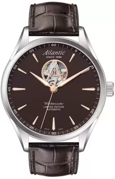 Zegarek męski na pasku Atlantic Worldmaster Open Heart Limited Edition 52780.41.81R.webp