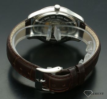 Zegarek męski Atlantic Automatic Classic Sapphire 53750.41.21R. Męski zegarek automatyczny. Zegarek męski Atlantic. Zegarek męski z szafirowym szkłem. Zegarek męski Atlantic na brązowym pasku. Zegarek męski automatyczny At (5).jpg