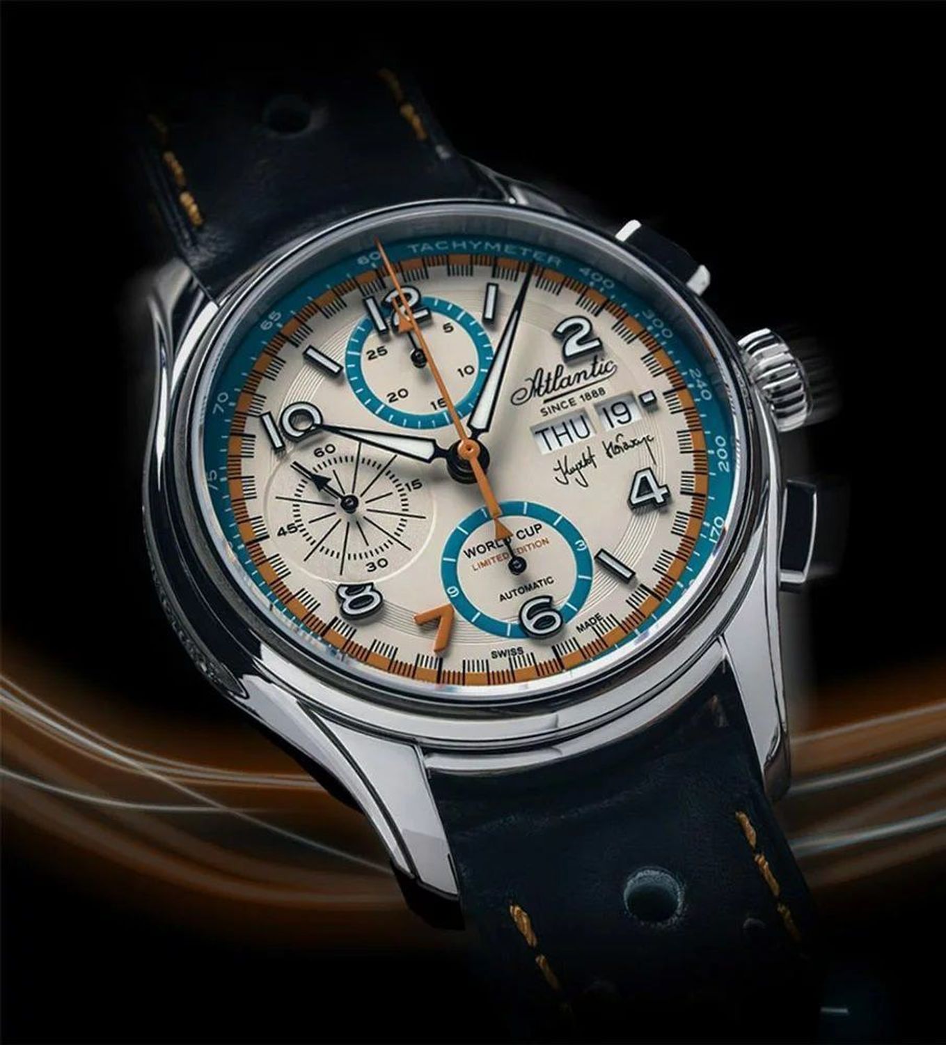 Zegarek męski Atlantic Worldmaster World Cup Krzysztof Hołowczyc Limited Edition 55858.41.29LE. Męski zegarek z kolekcji limitowanej Atlantic. Zegarek męski Atlantic World Cup. Zegarek Krzysztofa Hołowczyca. Zegarek męski na prezent (7).jpg