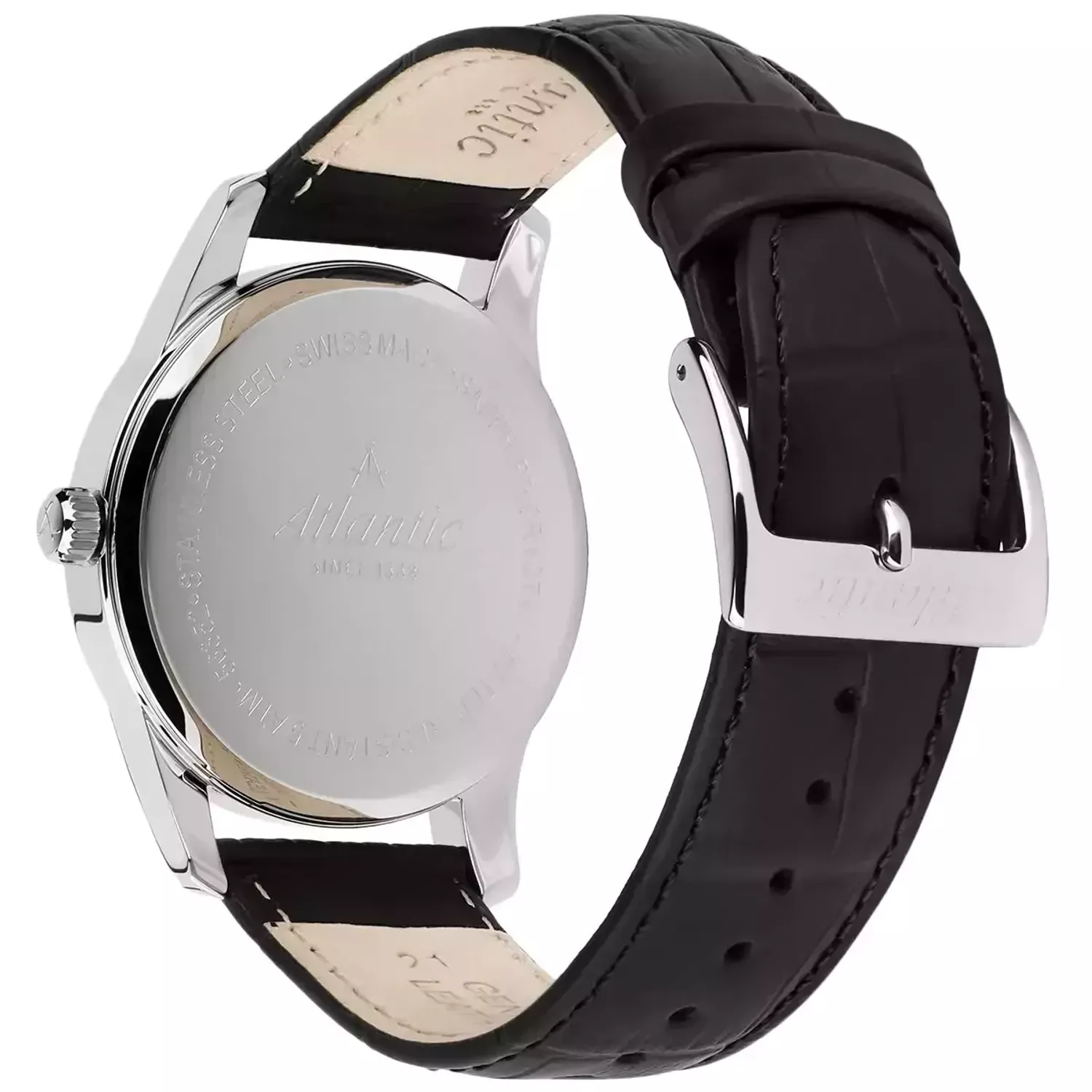 Zegarek Atlantic Classic Sapphire Seaport męski 56352.41.51 wyposażony jest w kwarcowy mechanizm, zasilany za pomocą baterii. Posiada bardzo wysoką dokładność mierzenia czasu 0 sekund w przeciągu 30 dni.1.webp