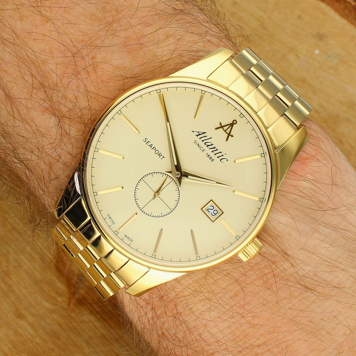 Zegarek Męski Atlantic Seaport 56357.45.31 – Złota Tarcza i Bransoleta.jpg