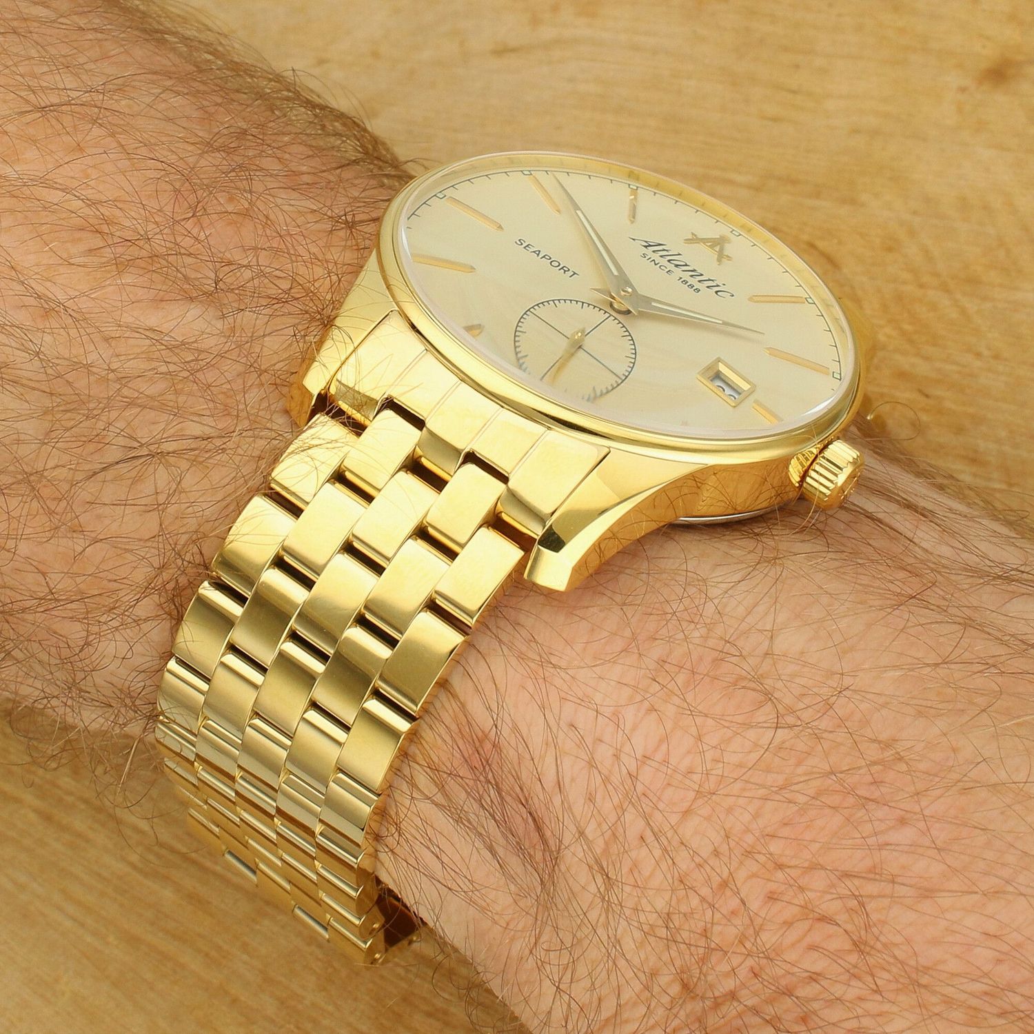 Zegarek Męski Atlantic Seaport 56357.45.31 – Złota Tarcza i Bransoleta.jpg