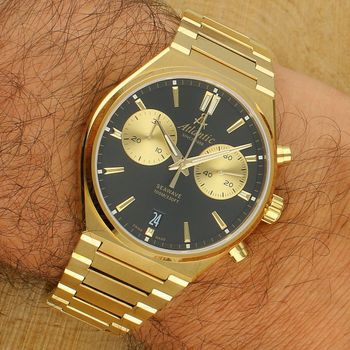 Zegarek Atlantic Seawave 58466.45.61 męski zegarek Swiss Made Chronograph złoty ..jpg