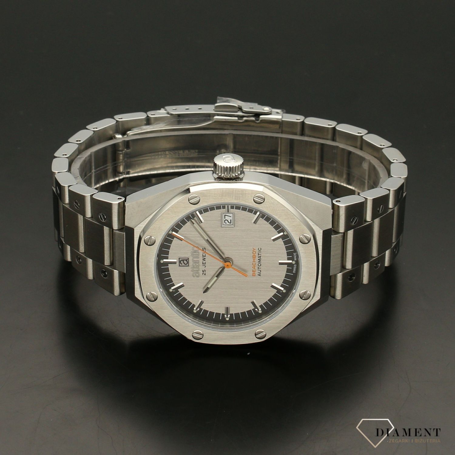 Zegarek męski Atlantic automatyczny na bransolecie Beachboy 58765.41.41 (6).jpg