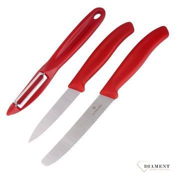 Zestaw noży do warzyw i owoców Swiss Classic z obieraczką czerwony 6.7111 (2).jpg