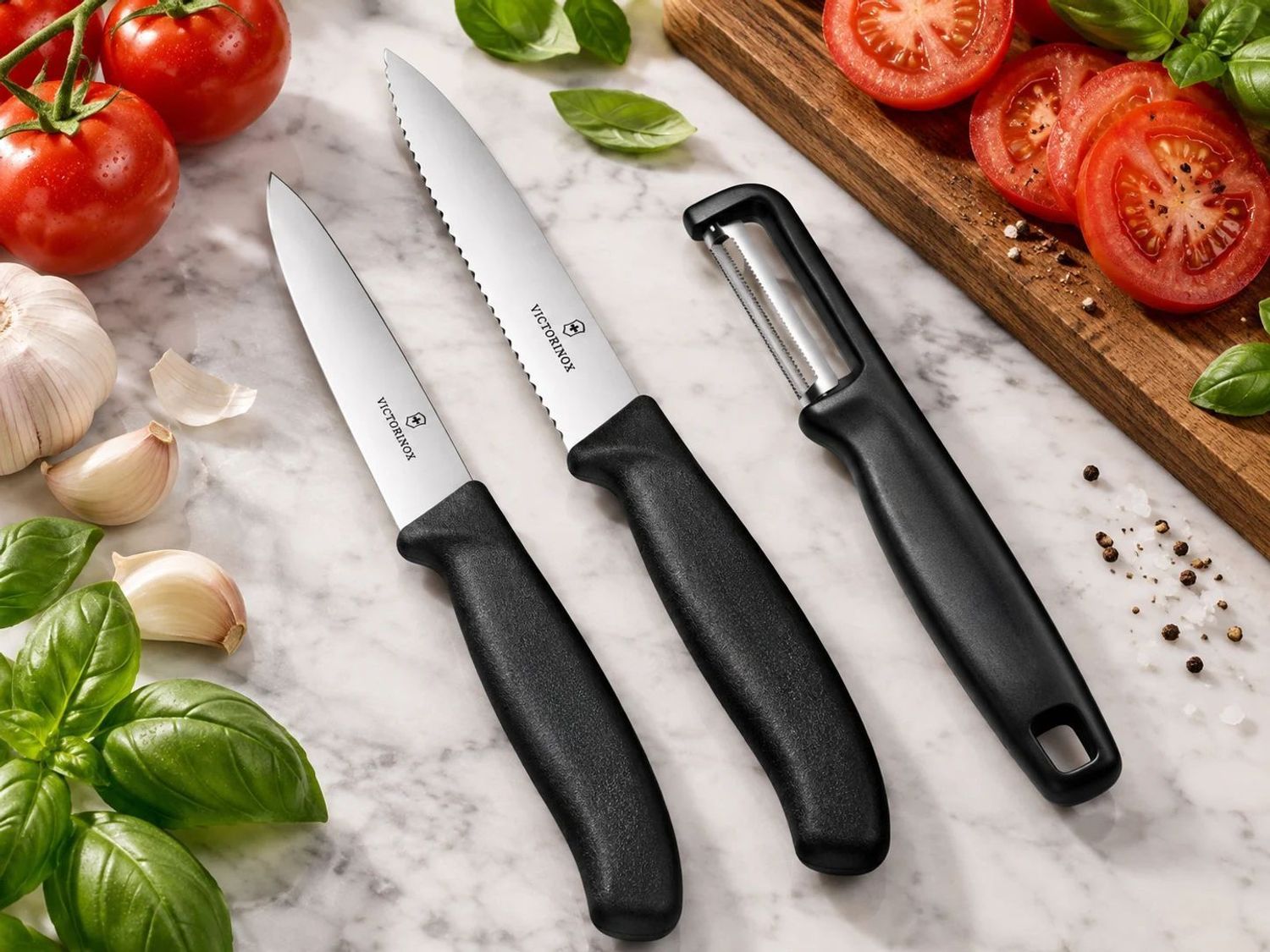 Victorinox Swiss Classic – Zestaw 2 Noży do Warzyw i Owoców z Obieraczką I  3 Elementy  Swiss Made.jpg