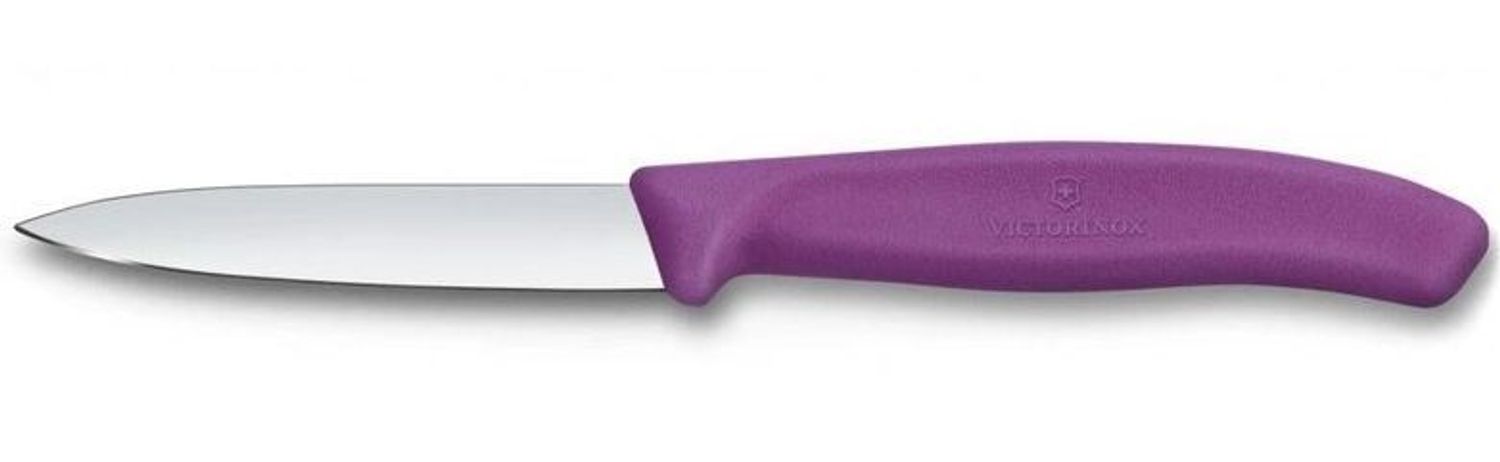 Victorinox Swiss Classic 6.7605.C1 – nóż do warzyw i owoców z gładkim ostrzem 8 cm i ergonomiczna fioletowa rękojeść. Precyzyjny, trwały i wygodny w codziennym użytkowaniu.1.jpg
