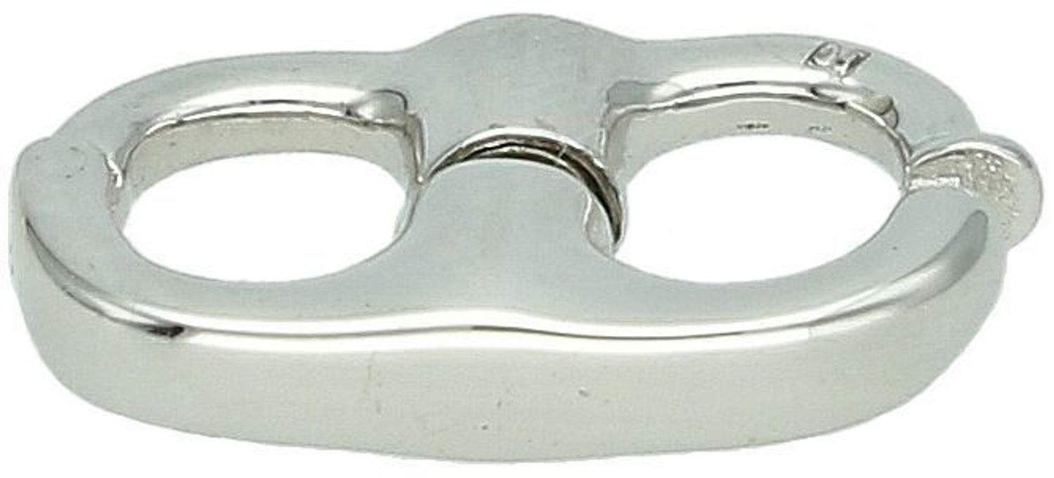 Zapięcie magnetyczne ze srebra 925 do pereł i naszyjników. Gładkie, eleganckie wykończenie. Wymiary 1,9 cm x 3 mm. Wygodne i trwałe.1.jpg