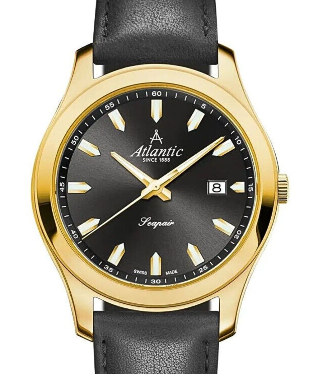 Zegarek męski Atlantic 60330.45.69 Seapair Swiss Made – złota koperta PVD, czarna tarcza, szafir.jpg