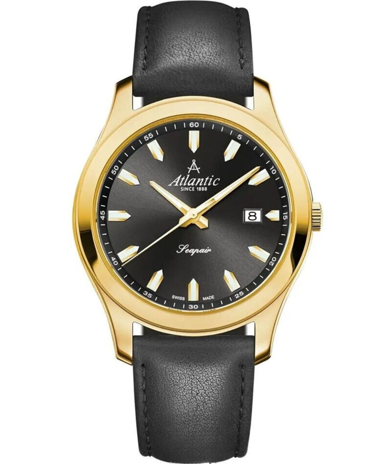 Zegarek męski Atlantic 60330.45.69 Seapair Swiss Made – złota koperta PVD, czarna tarcza, szafir.jpg