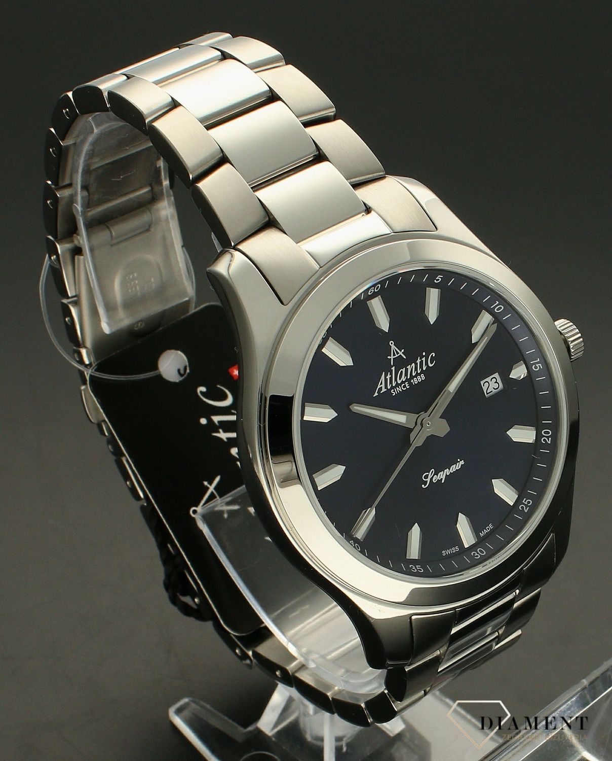 Zegarek męski Atlantic Classic Sapphire na bransolecie 60335.41.59.jpg