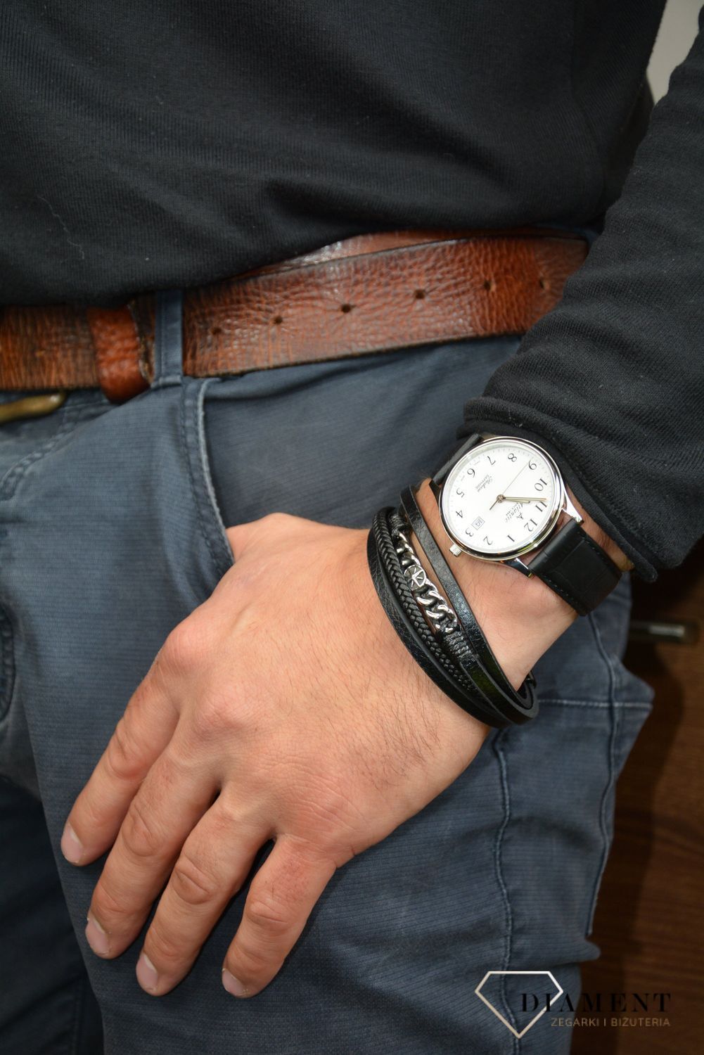 Zegarek męski Atlantic 60342.41.13 ' Typowy klasyk '.jpg