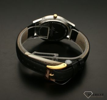 Zegarek męski na pasku Atlantic Seabase 60343.43.21 to niezwykle elegancki zegarek o wyprofilowaych bokach koperty i eleganckim skórzanym pasku. Męski zegarek elegancki dla mężczyzny. Idealny zegarek na prezent (2).jpg