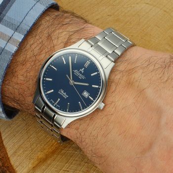 Atlantic Seabase 60348.41.51 – elegancki zegarek męski z szafirowym szkłem, mechanizmem Ronda 515 i stalową bransoletą. Klasyczny styl i szwajcarska jakoślć (3).jpg