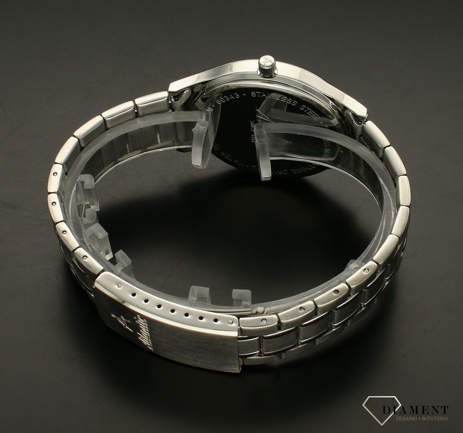 Zegarek męski Atlantic Seabase 60348.41.65.  Zegarek męski na bransolecie. Zegarek męski Atlantic Seabase. Zegarek ze szkłem szafirowym. Męski zegarek klasyczny idealny na prezent (3).jpg