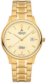 Zegarek Atlantic Classic Sapphire 60348.45.31 męski zegarek Swiss Made złoty.jpg
