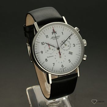 Zegarek męski Atlantic '' Seabase White Chrono ''  60452.41.15 (1).jpg